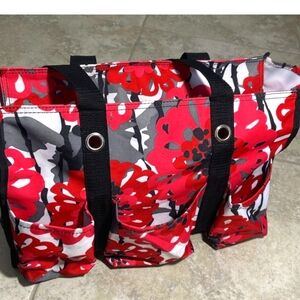 Thirty-One Zip Top Organizing Utility Tote